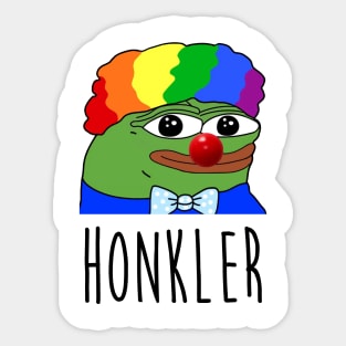 HONKLER - Supreme deity of Clown World Sticker